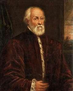 Domenico Tintoretto Portrait of a Gentleman France oil painting art
